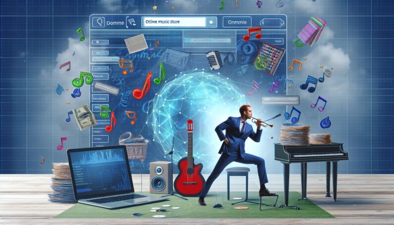 **Musiikin myynti verkkokaupassa: Miten ottaa haltuun verkkotunnus ja webhotelli**