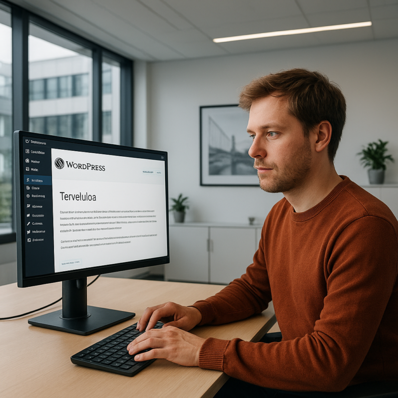 WordPress-suunnittelu Suomessa: Sponsoroidut artikkelit asiantuntijabrändin tukena